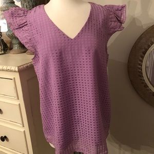 Lavender top by JODIFL.  New with tags.  Size Large